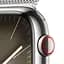 Смарт-годинник Apple Watch Series 9 GPS + Cellular 45mm Silver Stainless Steel with Silver Milanese Loop (MRMQ3) [92678] - мініатюра 7