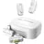 Мікрофонна радіосистема Hollyland LARK A1 Combo 2TX + RX/Lightning + RX/USB-C Ivory White [164070] - мініатюра 1