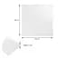 Панель 3D WHITE 700x700x6mm (D) SW-00001948 - мініатюра 3