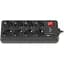 Мережевий фільтр живлення REAL-EL RS-PROTECT 805 3m, black (EL122300043) - мініатюра 5