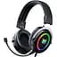 Дротові ігрові навушники Onikuma Gaming with LED X10, USB, 3.5mm, 2.1m, black-silver - мініатюра 1