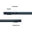 Ноутбук Apple MacBook Air 13 M5 A3449 Midnight (MDHG4UA/A) - мініатюра 6