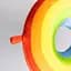 Ортопедична подушка для шиї Yiwu Rainbow U-подібна, з ефектом пам'яті, червона - мініатюра 3
