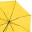 Жіноча парасолька-палиця напівавтомат Happy Rain 105 см жовта - мініатюра 3