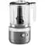 Кухонний мінікомбайн KitchenAid 5KFCB519EDG 1.3 л бездротовий сірий - мініатюра 1