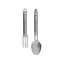 Туристичний набір ложка-виделка Nextool Titanium Tableware Set, титан - миниатюра 4
