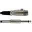 Мікрофонний аудіокабель Jack 6.3 mono — XLR Female GEWA Basic Line 9 м - мініатюра 1