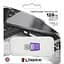 Флеш-накопитель Kingston DT Duo 3C 128GB 200MB/s dual USB-A + USB-C (DTDUO3CG3/128GB) - миниатюра 3