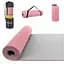Коврик (мат) для йоги та фітнесу 4FIZJO TPE 1 см Pink/Grey 4FJ0200 (P-5907739311900) - мініатюра 2