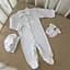 Костюм "Красень" інтерлок зріст 62 см (1 – 3 місяці) Betis Білий - мініатюра 1