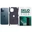 Защитная гидрогелевая пленка SKLO Back (тыл+грани+лого) Carbon для Apple iPhone 11 Pro (5.8) Черный - миниатюра 1