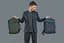 Рюкзак дорожный Tugo M Dry Cabin Luggage 15.6", синий Tucano sum0027723 - миниатюра 3
