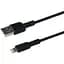 Мережевий зарядний пристрій Ridea RW-11311 Element Fast Charging USB - Lightning 2.1 A Black - мініатюра 3