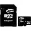 Карта пам'яті Team MicroSDHC Class 10 16GB + SD-adapter (TUSDH16GCL1003) - мініатюра 1