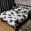 Комплект постільної білизни Moon&Star Бязь Gold Люкс Grey Love євро 200х220 наволочки 4х70х70 - мініатюра 5