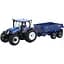 Модель Britains Трактор New Holland T6 з причепом-самоскидом NC Tilt 1:32 (43268) - мініатюра 1