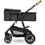 Коляска 2 в 1 Lionelo Amber Grey Graphite, темно-серая (LO-AMBER GREY GRAPHITE (2in1)) - миниатюра 3