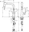 Смеситель для кухни Hansgrohe Metris Select 220 2jet с выдвижным изливом хром 14834000 Хром - миниатюра 2