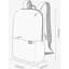 Рюкзак Xiaomi Mi Casual Daypack 10 літрів чорний - мініатюра 6