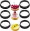 Комплект из 6 круглых форм для тартов с перфорированным краем, Kitchen Master 87527 - миниатюра 4