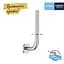 Держатель запасного рулона туалетной бумаги Grohe QuickFix Start 41186000 Хром - миниатюра 3