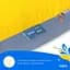 Подушка Ideia П-подібна для вагітних та відпочинку, 140x75x20 см, жовтий і блакитний (8-33722) - мініатюра 7