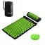 Килимок акупунктурний 4FIZJO Аплікатор Кузнєцова з валиком 72 x 42 см Black/Green 4FJ0043 (P-5907222931745) - мініатюра 4