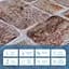 Декоративна ПВХ панель Sticker Wall 960х480х4мм (1092) - мініатюра 4