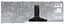 Клавіатура Toshiba Satellite (A500, A505, L350, L355, L500, L505, L550, F501, P200, P300, P500, P505, X200, Qosmio F50, G50, X300, X3 ентер) - мініатюра 2