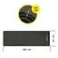 Килимок спортивний Cornix TPE 183 x 61 x 0.6 см для йоги та фітнесу XR-0350 Black - мініатюра 4