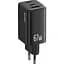 Сетевое зарядное устройство Usams CC265 GaN 67W Black [164539] - миниатюра 1