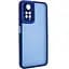 Чехол-накладка Design TPU Matt Case Xiaomi Redmi Note 11 Pro 5G Blue - миниатюра 1