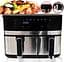 Аэрофритюрница двухкамерная DMS HF-10E Duo 2800 Вт 6/4 л - миниатюра 5