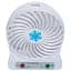 Маленький настільний вентилятор на стіл Portable fan білий, usb вентилятор | вентилятор micro usb (ST) - мініатюра 1