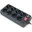 Мережевий фільтр живлення REAL-EL RS-8 Protect 5m, black (EL122300024) - мініатюра 1