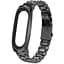 Металевий ремінець Primo Mijobs для фітнес-браслета Xiaomi Mi Smart Band 6 Black - мініатюра 1