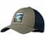 Кепка Buff Explore Trucker Cap L/XL Оливковая - Темно-синяя - миниатюра 1