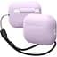 Чохол Elago Silicone Basic Case with Nylon Lanyard Lavender для AirPods Pro 2nd Gen лавандовий (EAPP2SC-BA+ROSTR-LV) - мініатюра 3