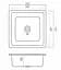 Кухонная мойка Platinum 4040 RUBA (SP000040846) - миниатюра 8