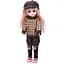 Детская игровая кукла Bambi F0322 Brown шарнирная размер 29 см - миниатюра 1