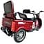 Електроскутер Триколісний Crosser TR-5 Tranzit (1200W, 72V,24Ah) Червоний - мініатюра 4