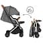 Прогулянкова коляска Kidwell Mavero Silver/Brown - мініатюра 9