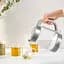 Електрочайник Tefal Glass Kettle 1.7 л скло з підсвіткою біло-срібний (KI605B30) - мініатюра 11