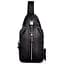 Сумка-слінг чорна шкіряна Tiding Bag F-A25F-5003A - мініатюра 1
