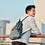 Рюкзак 90FUN NINETYGO Lightweight Urban Drawstring Backpack Dark Grey [83217] - мініатюра 3