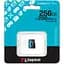 Карта пам'яті Kingston 256GB microSDXC сlass 10 UHS-I U3 V30 A2 Canvas Go Plus G4 (SDCG4/256GBSP) - мініатюра 3