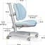 Детское кресло Mealux Ortoback Duo Blue (Y-510 KBL)  - миниатюра 3