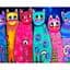 Алмазна мозаїка Santi Art cats, 40х50 см (954451) - мініатюра 1