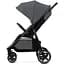 Прогулочная коляска Kinderkraft Route Platinum Grey серая (00-00305124) - миниатюра 3