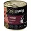 Влажный корм для взрослых собак всех пород Savory Dog Gourmand с индейкой 800 г - миниатюра 1